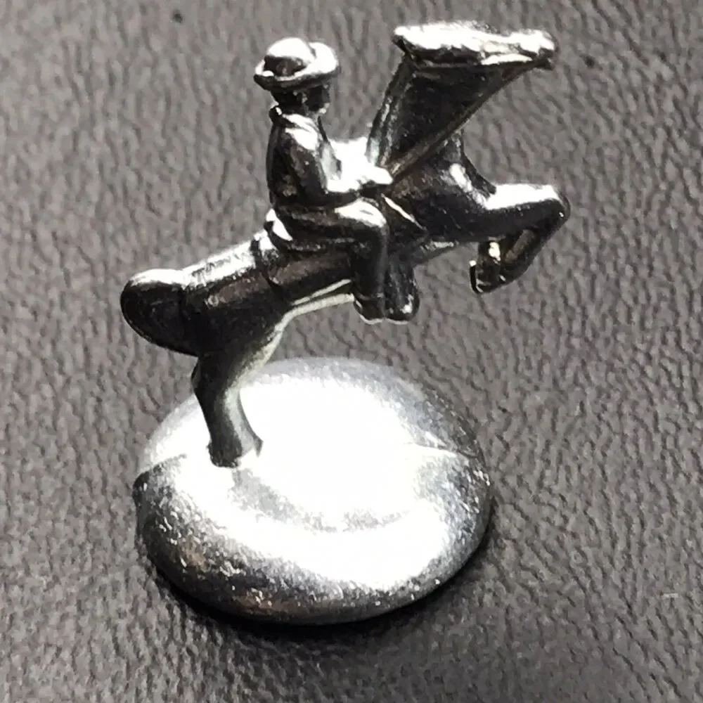 Horse With Rider Vintage Game Piece Marker Board games Monopoly